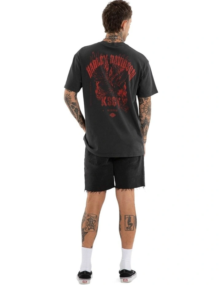 Harley Davidson Sturgis Relaxed Tee in Black image 5