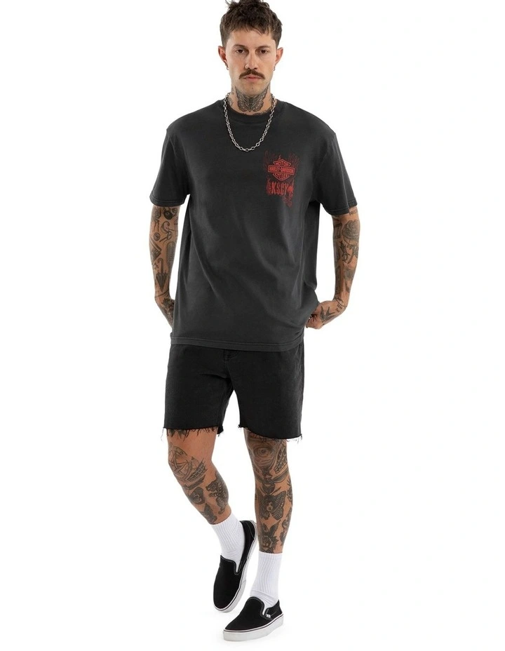 Harley Davidson Sturgis Relaxed Tee in Black image 6