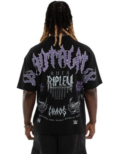 WWE Brutality Tee in Anthracite Black