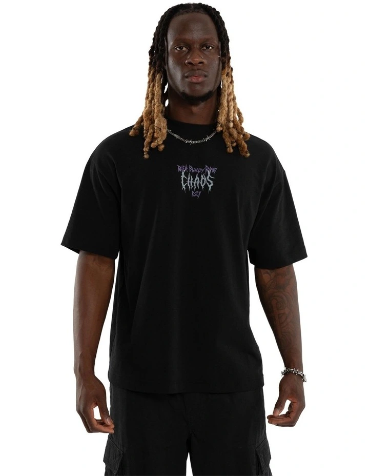 WWE Brutality Tee in Anthracite Black image 2