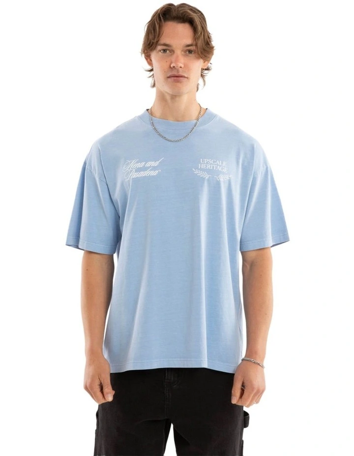 Gentlemen Raptor Tee in Blue image 2