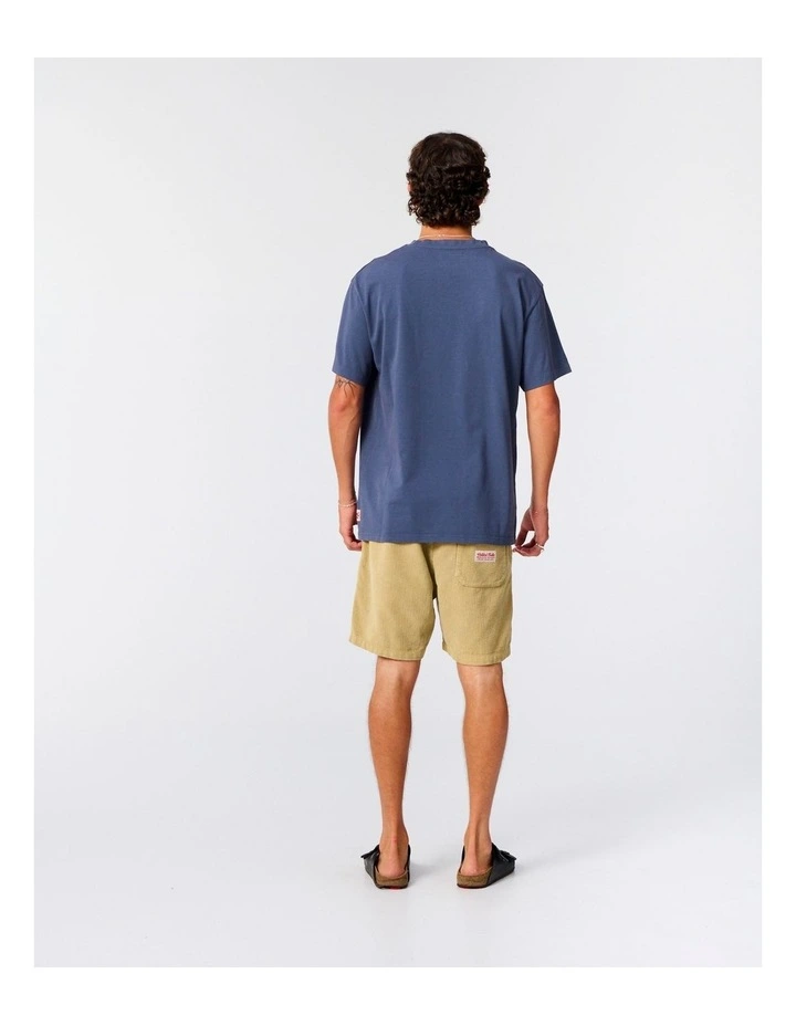 Diamond Decal Tee in Blue image 2