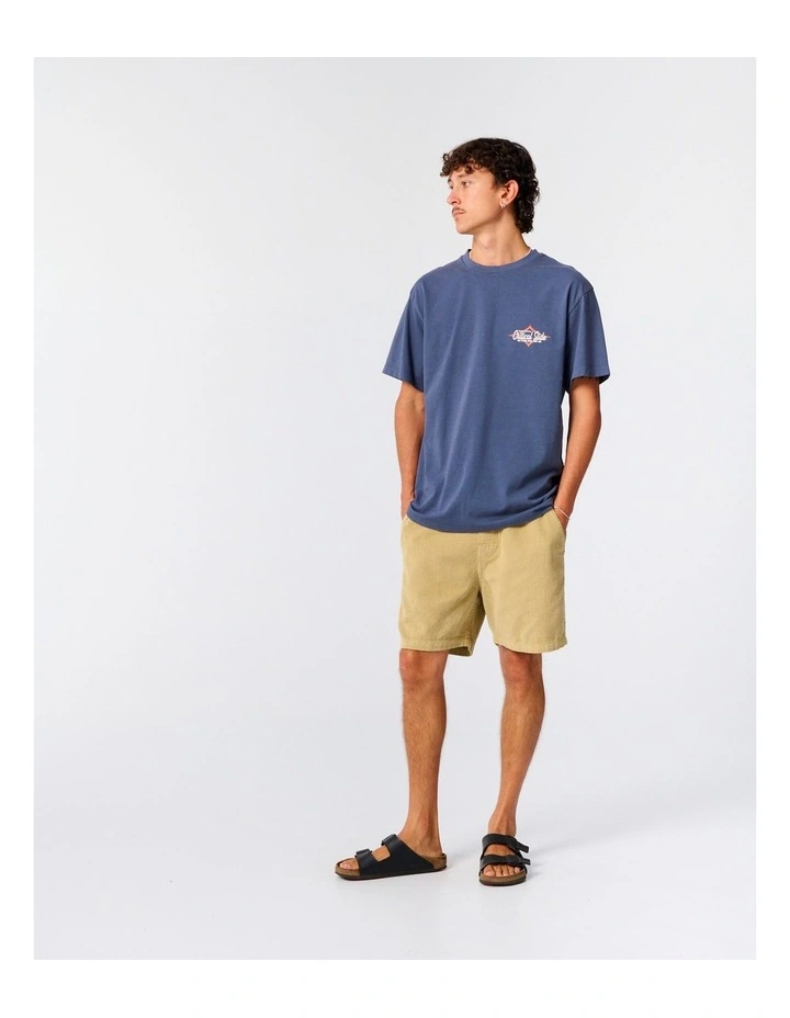 Diamond Decal Tee in Blue image 7