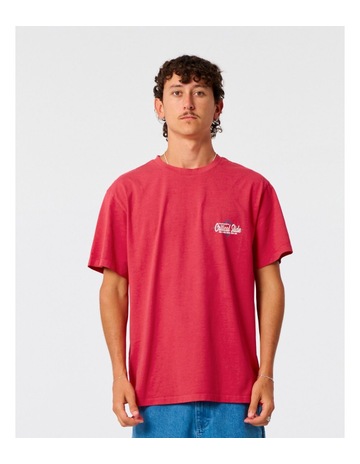 Washed Red colour