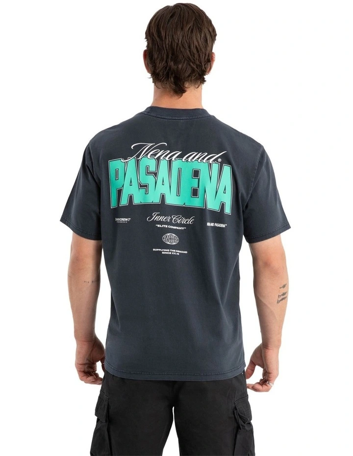 Distance Classic Tee in Black image 1