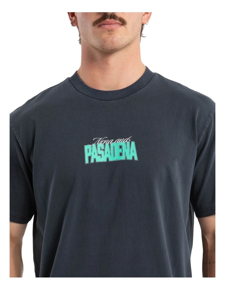 Distance Classic Tee in Black image 4