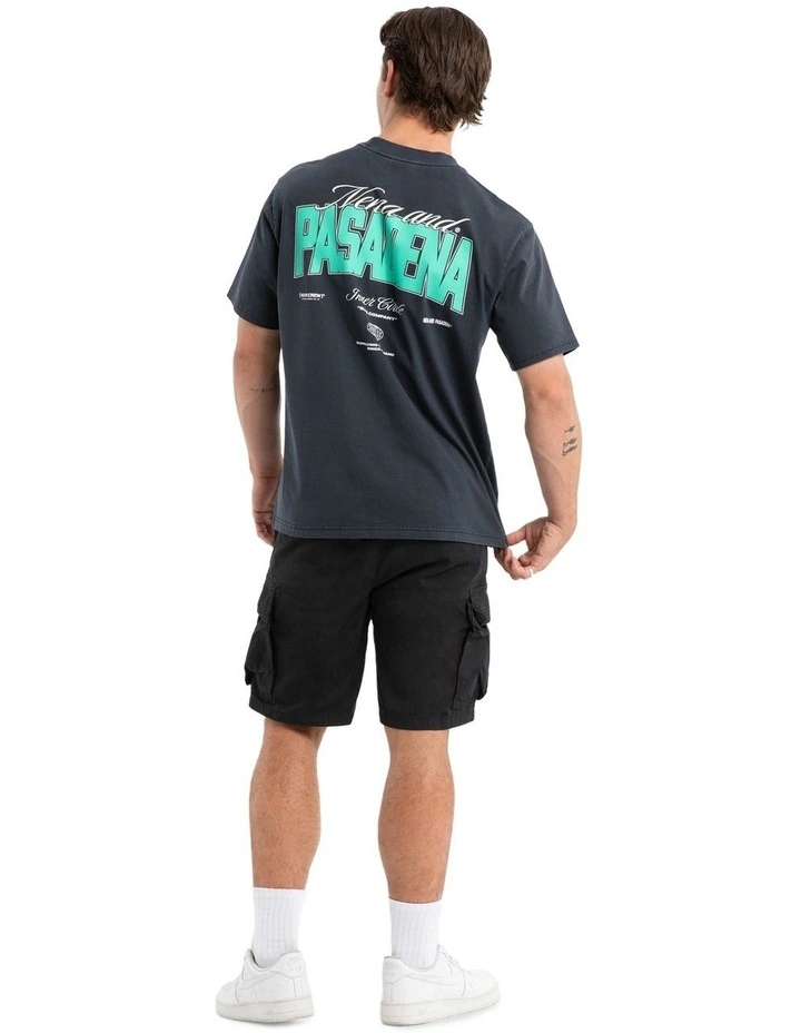 Distance Classic Tee in Black image 5