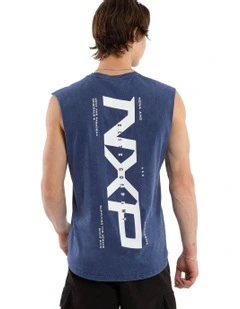 Deliberate Dual Curved Muscle in Blue