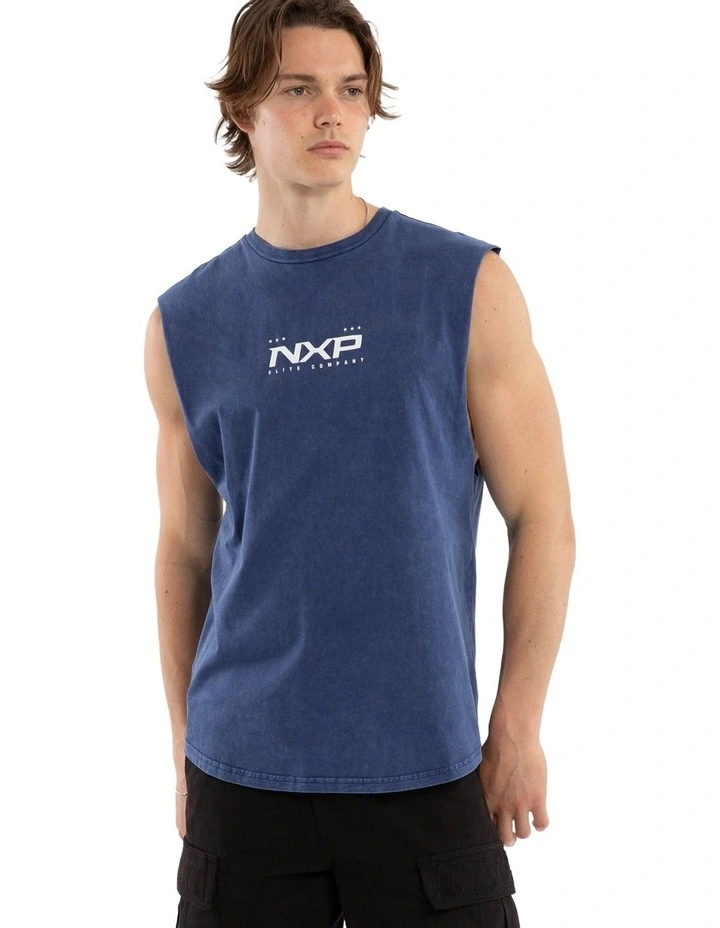 Deliberate Dual Curved Muscle in Blue image 2