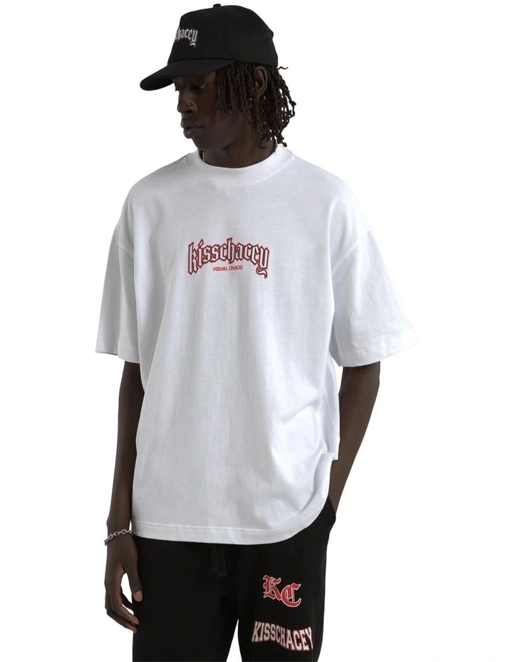 Archer Street Tee in White image 2