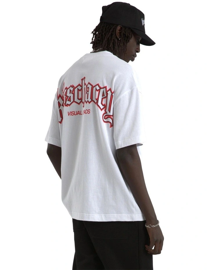 Archer Street Tee in White image 6
