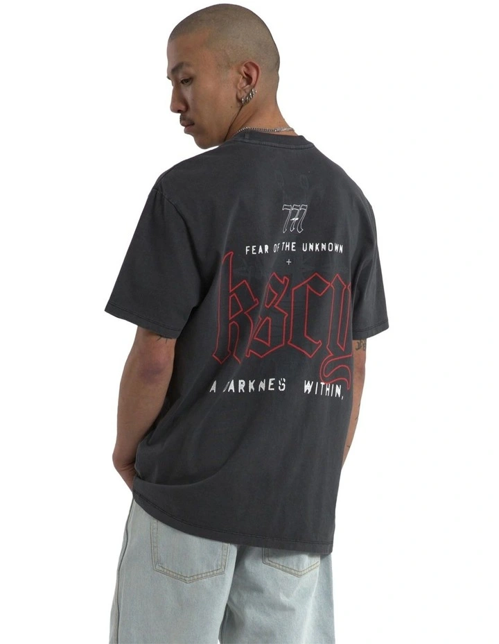 Within Relaxed Tee in Black image 5