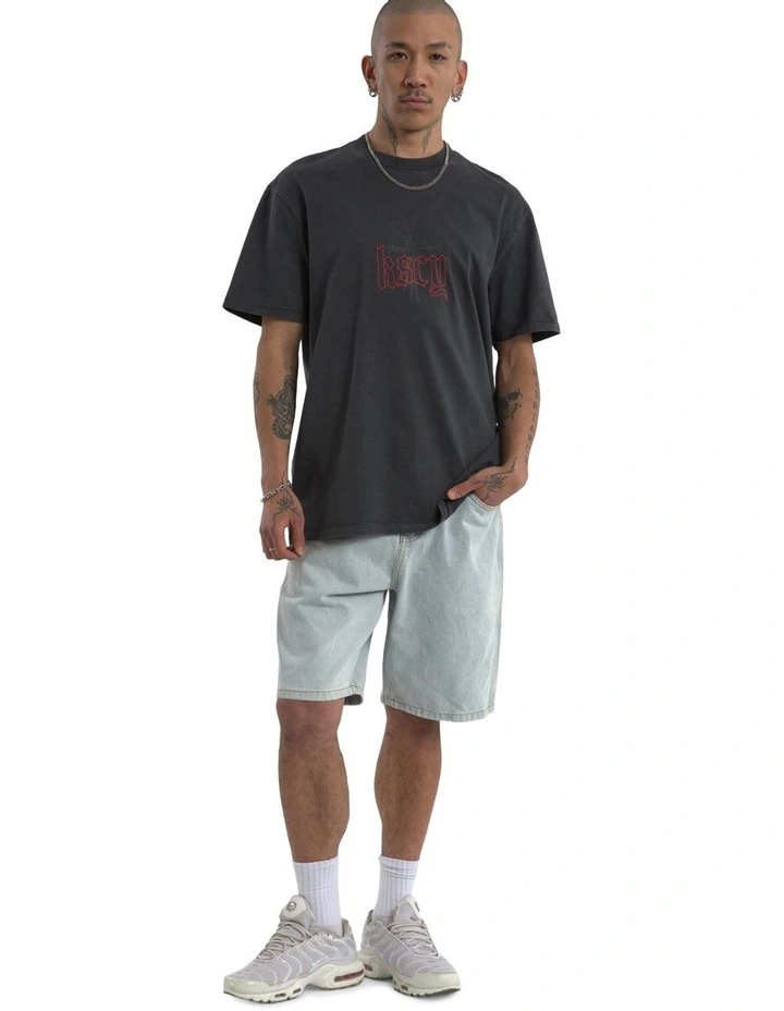 Within Relaxed Tee in Black image 6