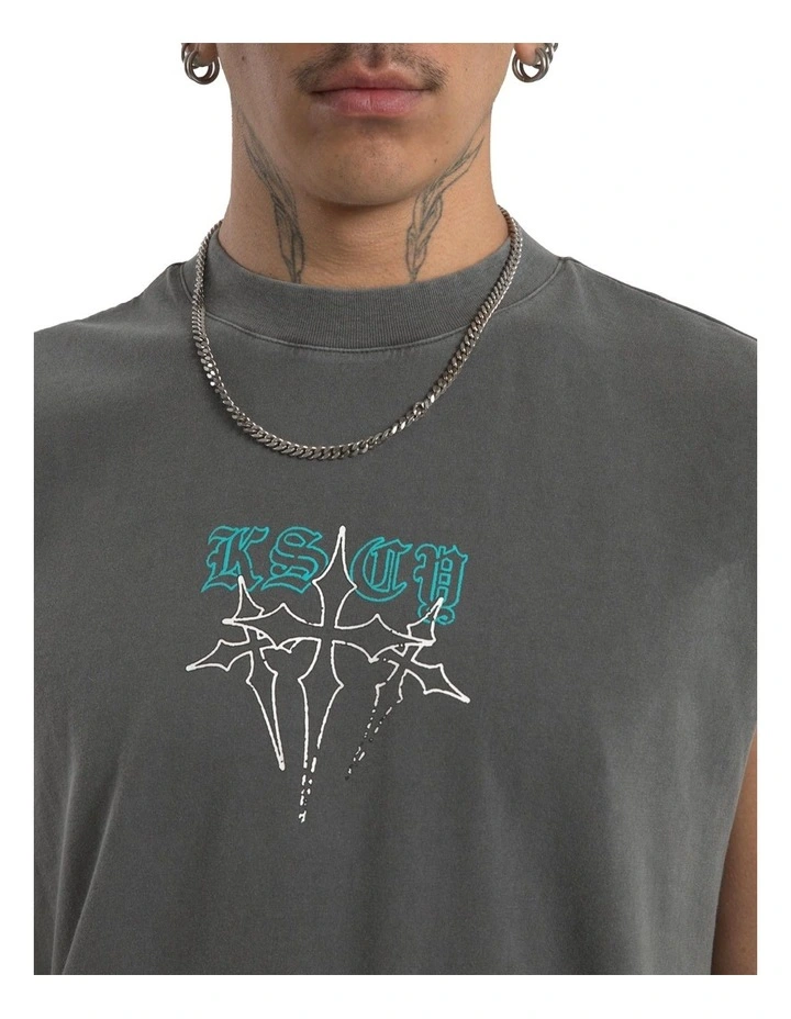 Anti Hero Relaxed Muscle Singlet in Grey image 4