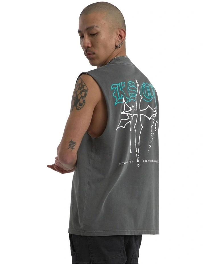 Anti Hero Relaxed Muscle Singlet in Grey image 6