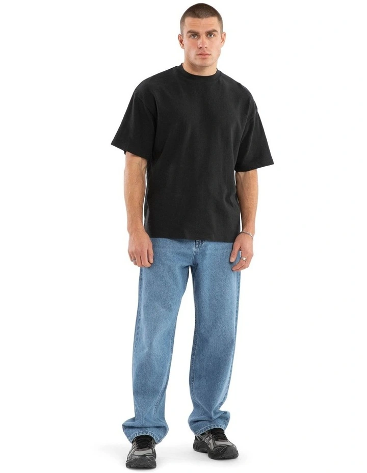 Elijah Textured Street Tee in Grey image 6