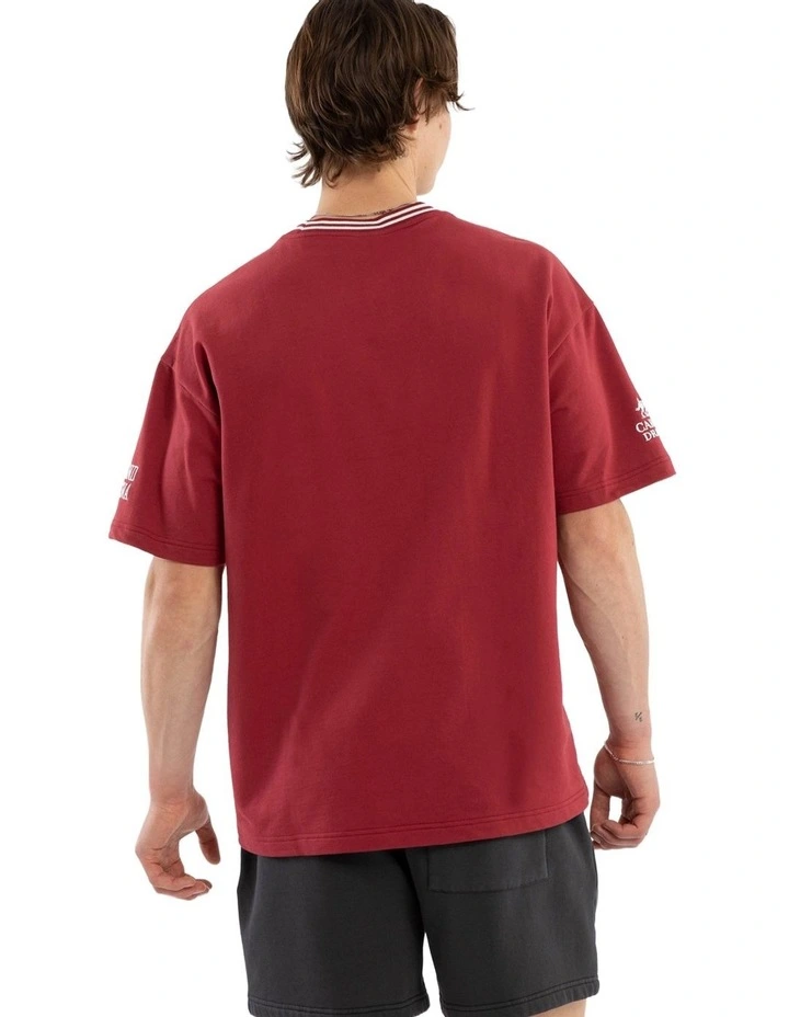 Spirits Loopback Raptor Tee in Red image 2
