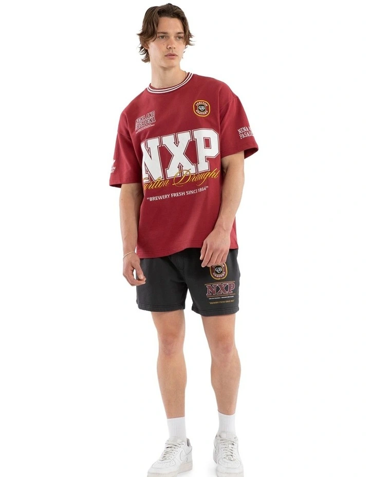 Spirits Loopback Raptor Tee in Red image 6