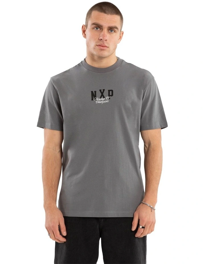 Hardcore Relaxed Tee in Lava Smoke image 2