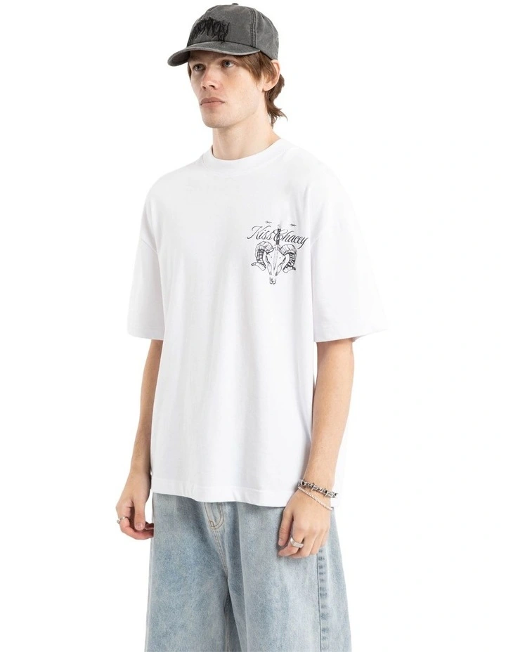 Ram Street Tee in Optical White image 3