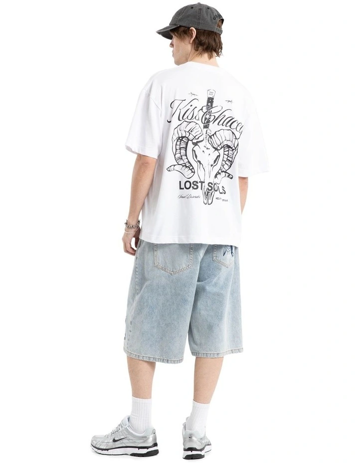 Ram Street Tee in Optical White image 5