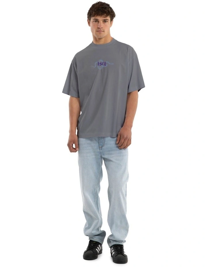 Grave Street Tee in Steel image 6