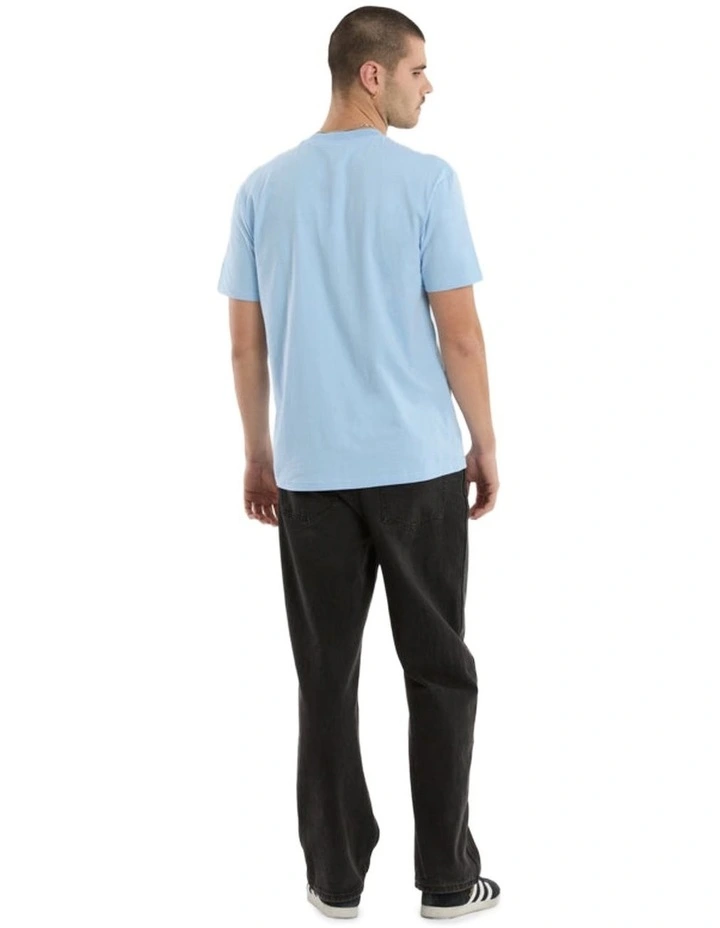 Big Sur Relaxed Tee in Powder Blue image 2