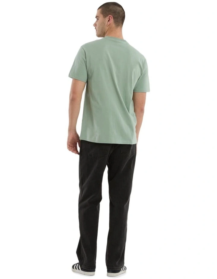 Big Sur Relaxed Tee in Iceberg Green image 2
