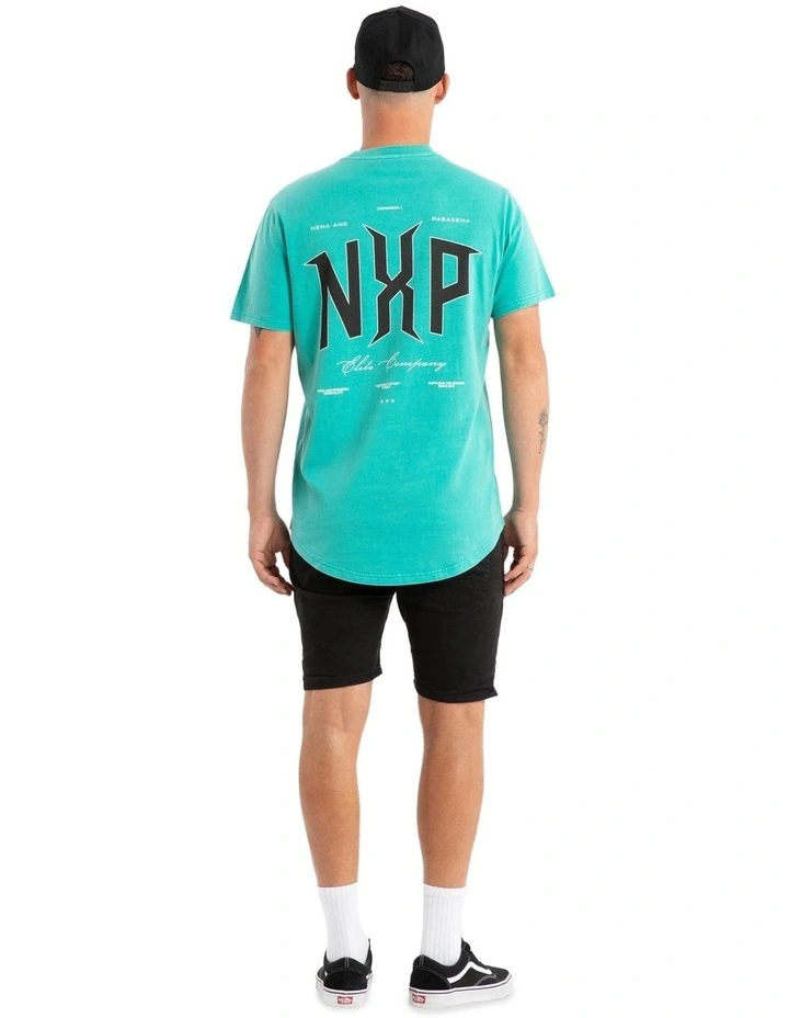 Dominate Dual Curved Tee in Pigment Arcadia image 4