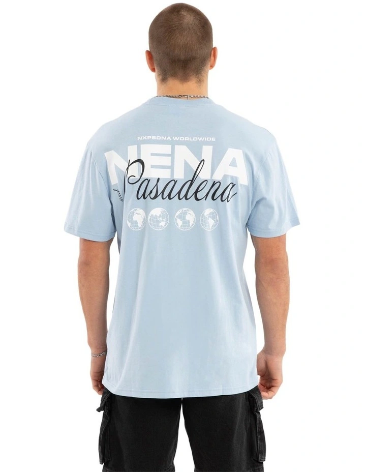 Weekend Relaxed Tee in Skyway image 1