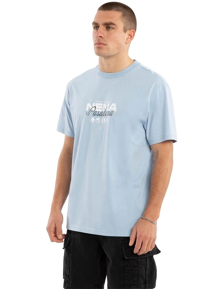 Weekend Relaxed Tee in Skyway image 3