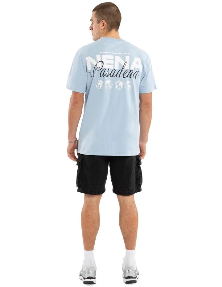 Weekend Relaxed Tee in Skyway image 5