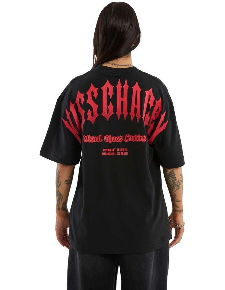 Manor Street Tee in Black image 1