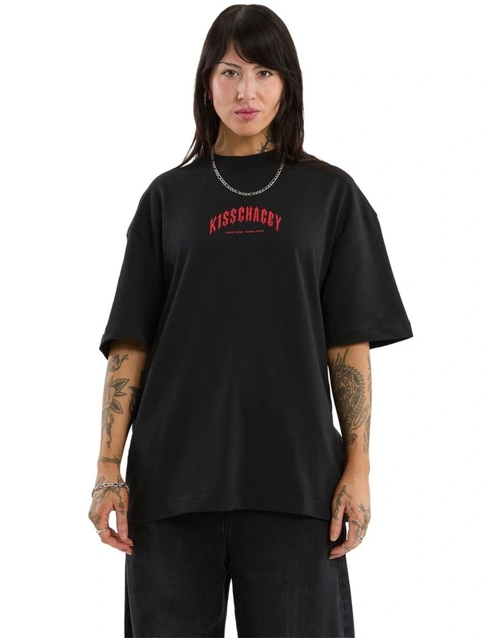 Manor Street Tee in Black image 2