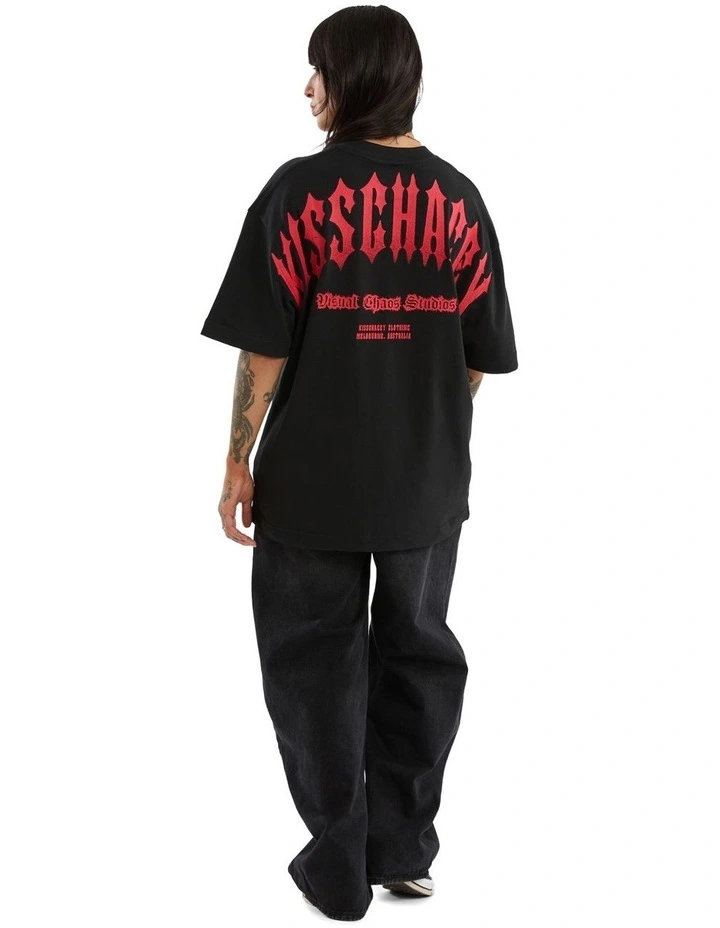 Manor Street Tee in Black image 4