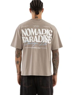 Hollow Street Tee in Grey