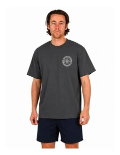 Circle Emblem Vintage Tee