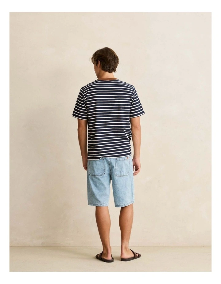 Vintage Stripe Ss T-Shirt image 2