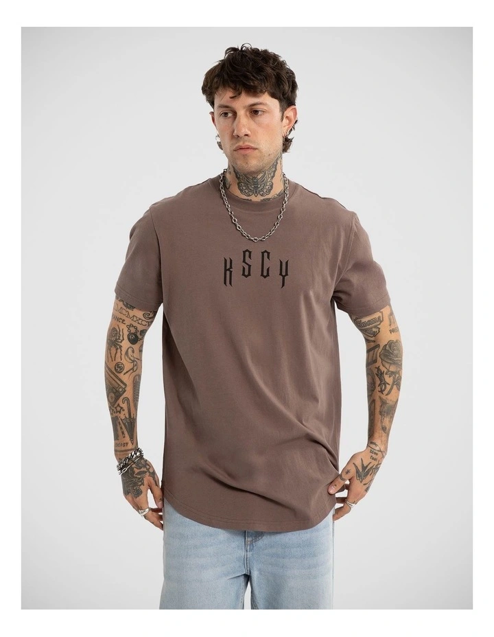 Trapped Dual Curved Tee image 2