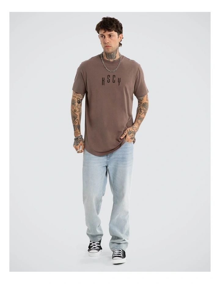 Trapped Dual Curved Tee image 3