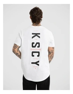 Stamp Dual Curved Tee
