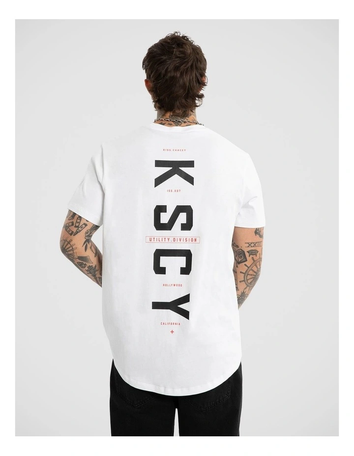 Stamp Dual Curved Tee image 1