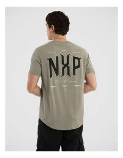 Dominate Dual Curved Tee