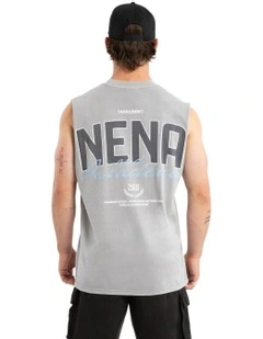 Efficient Relaxed Muscle Tee in Pigment Alloy