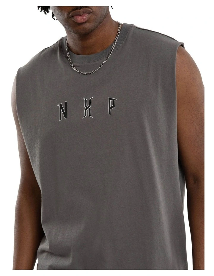 Original Relaxed Muscle T-shirt in Grey image 4