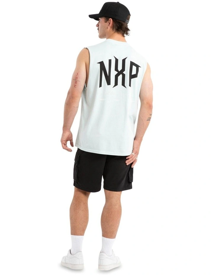 Original Relaxed Muscle Tank in White image 3