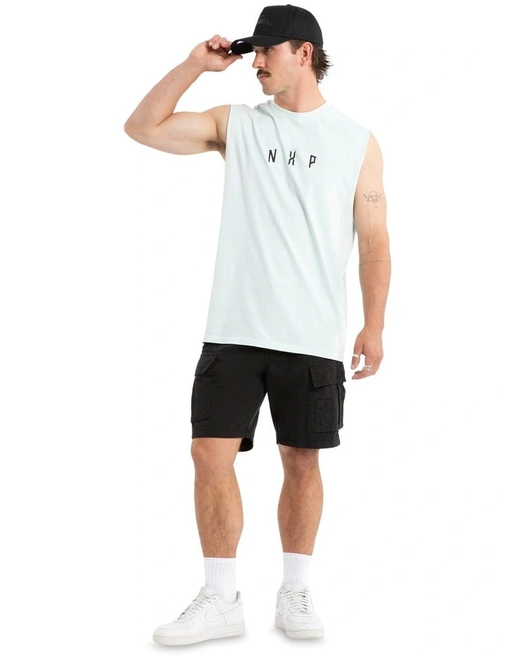 Original Relaxed Muscle Tank in White image 6