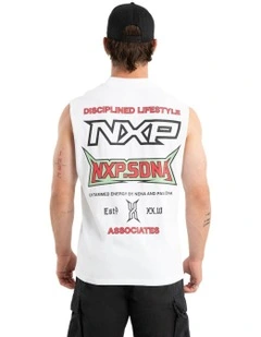 Champion Raptor Muscle Tank in White