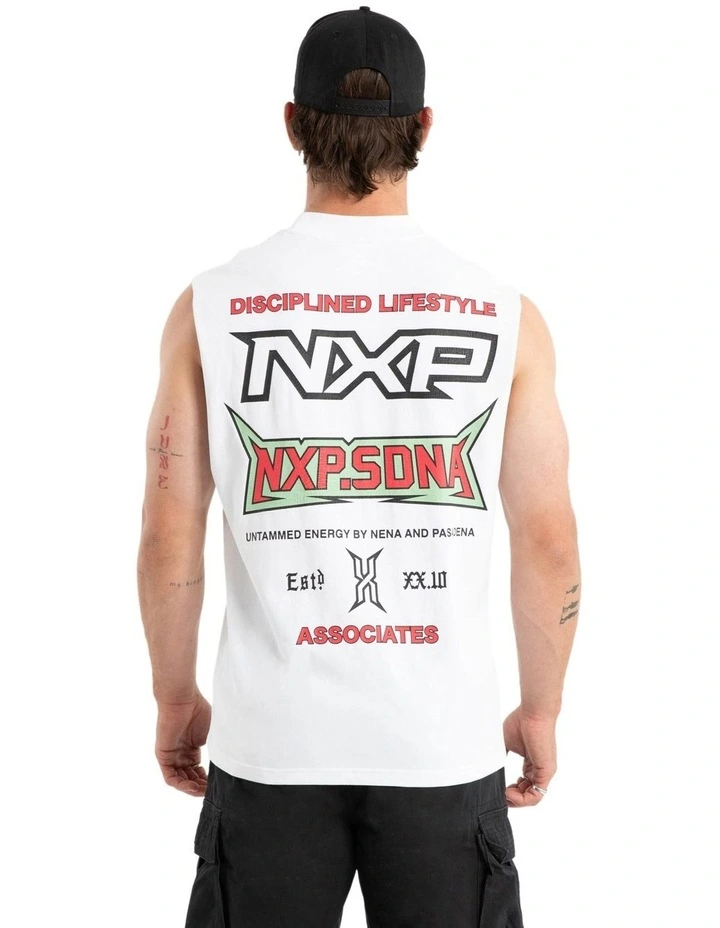 Champion Raptor Muscle Tank in White image 1