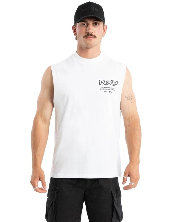 Champion Raptor Muscle Tank in White image 2